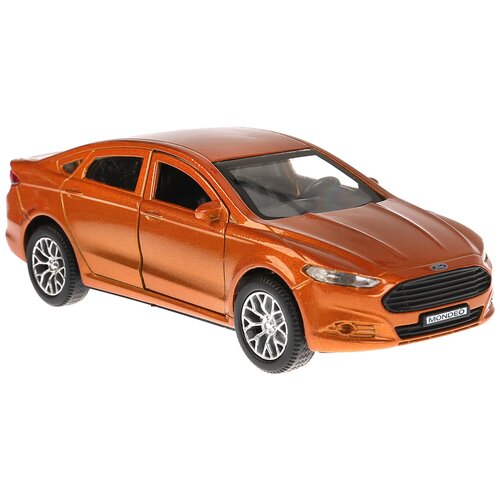 Легковой автомобиль ТЕХНОПАРК Ford Mondeo (MONDEO-GD/GY/RD) 1:32, 12 см, золотистый