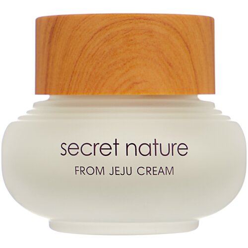 Secret Nature From Jeju Cream Увлажняющий крем для лица с экстрактом зелёного чая, 50 мл