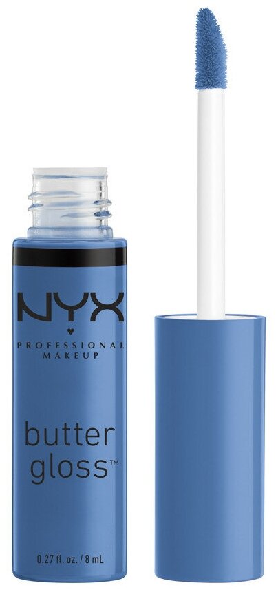 NYX professional makeup Блеск для губ Butter Gloss, 44 blueberry tart