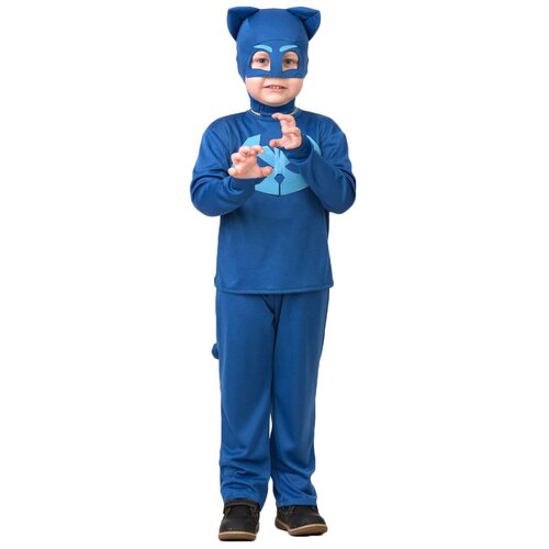 Карнавальный костюм Герой в синем, размер 122-64, Батик, Батик