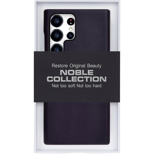 Чехол для Samsung Galaxy S23 Ultra NOBLE COLLECTION-Фиолетовый