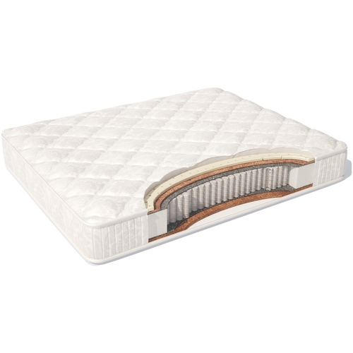 фото Матрас materlux divino, 80x185 см, пружинный, белый