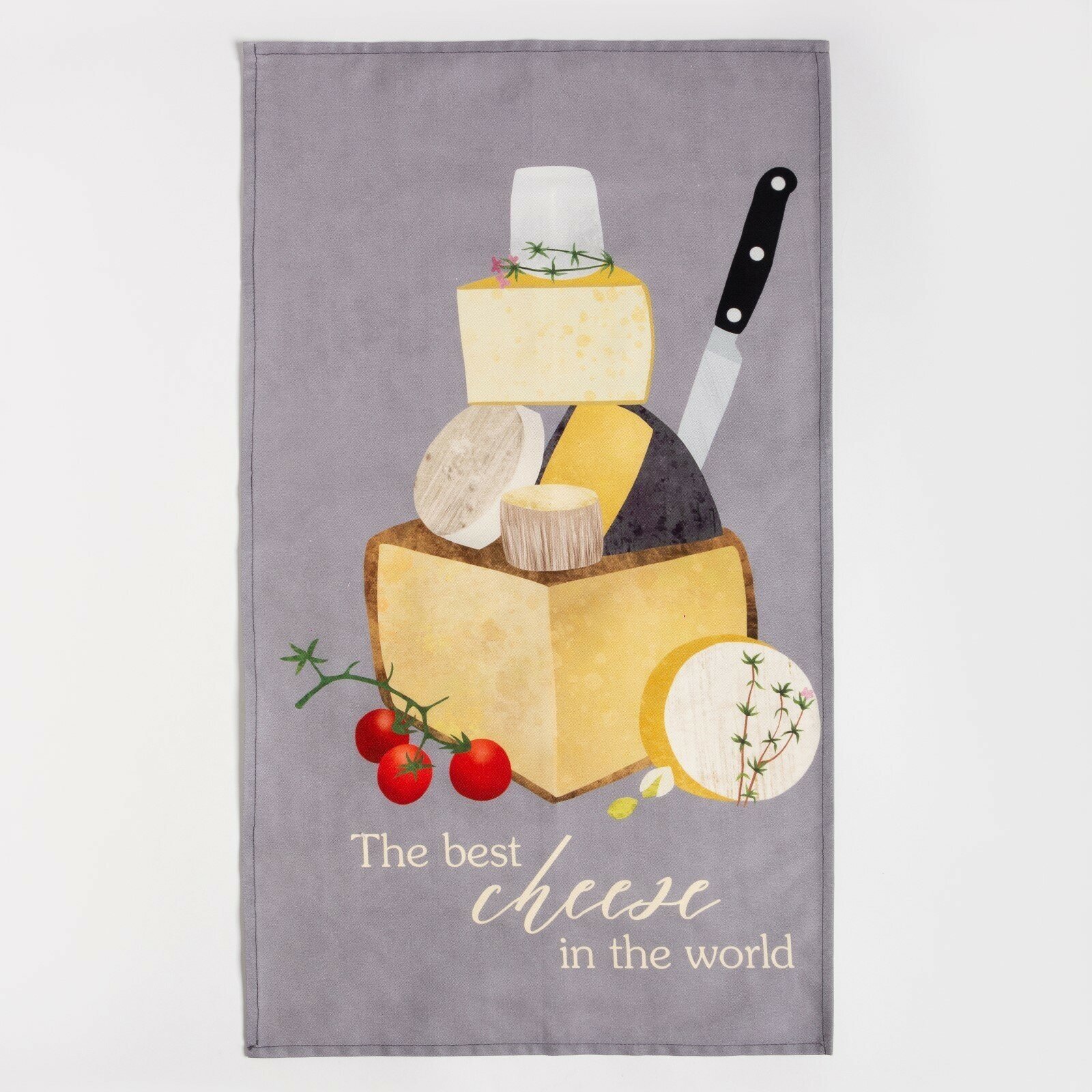 Набор кухонный «Cheese» подставка, полотенце, формочка - фотография № 2