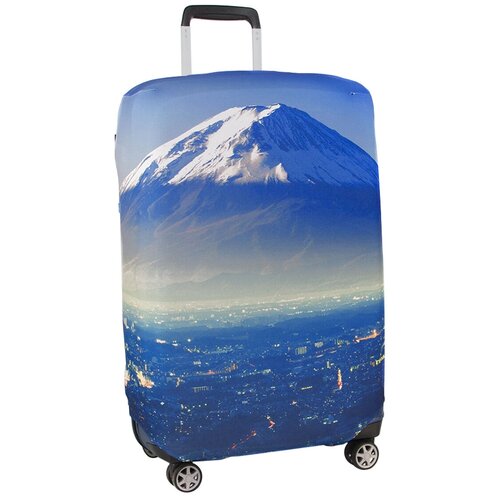 фото Чехол для чемодана ratel animal volcano l, темно-голубой