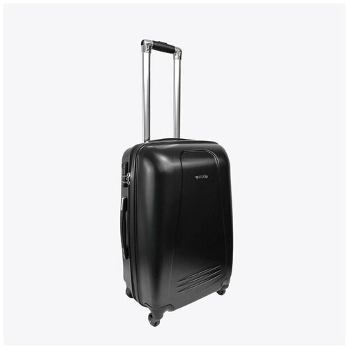 фото Чемодан rion+ 416 чёрный abs-пластик 22" 4 колеса