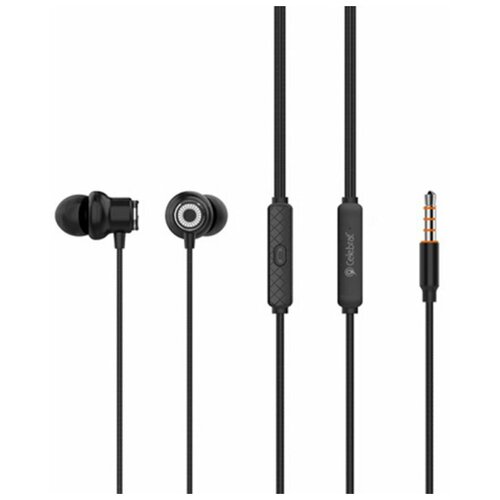 Гарнитура Celebrat D5 вставная металлическая черная 57900₽