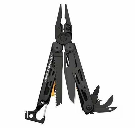 Leatherman SIGNAL BLACK Мультитул с чехлом