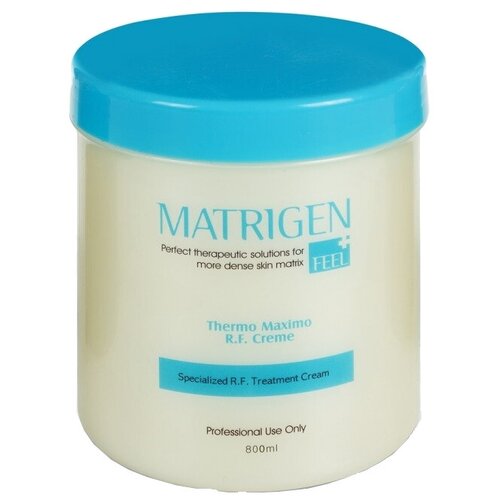 Купить Matrigen RF Cream Крем для радиоволнового РФ лифтинга / Антицеллюлитный жиросжигающий крем для похудения тела, 800 мл, белый