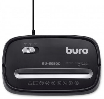 Уничтожитель бумаги Buro Home BU-S050C (OS050C) - фотография № 11