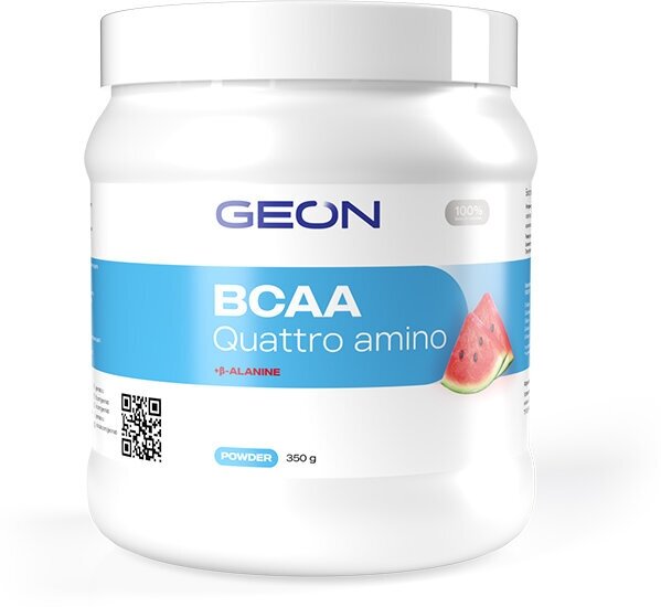 GEON BCAA 2:1:1 QUATTRO AMINO + β-аланин, 350 г, вкус: арбуз