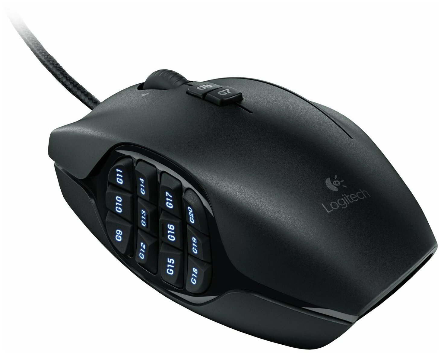 Игровая мышь Logitech G G600 MMO, черный