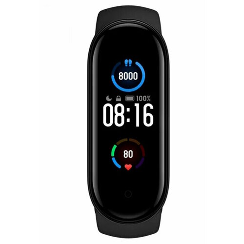 Фитнес браслет М5 мод XMSH07HM черный 49000₽