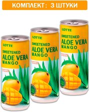 Напиток Лотте алоэ вера со вкусом мангож/б 3шт по 240 мл