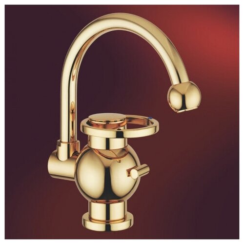 Комплект смесителей для раковины и для биде с донными клапанами BELLOSTA CYGNUS 04-5005/04-5007 золо