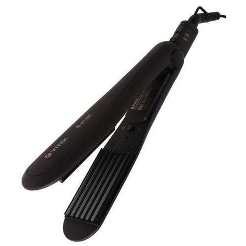 Щипцы-гофре Vitek VT-2505 35 Вт керамические пластины до 200 C шнур 18 м 277800₽
