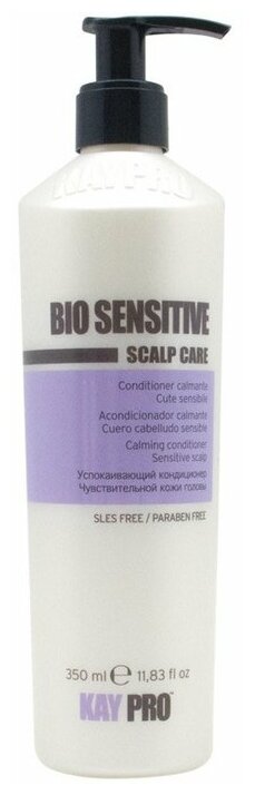 KayPro кондиционер Bio Sensetive Scalp Care Успокаивающий для чувствительной кожи головы, 350 мл