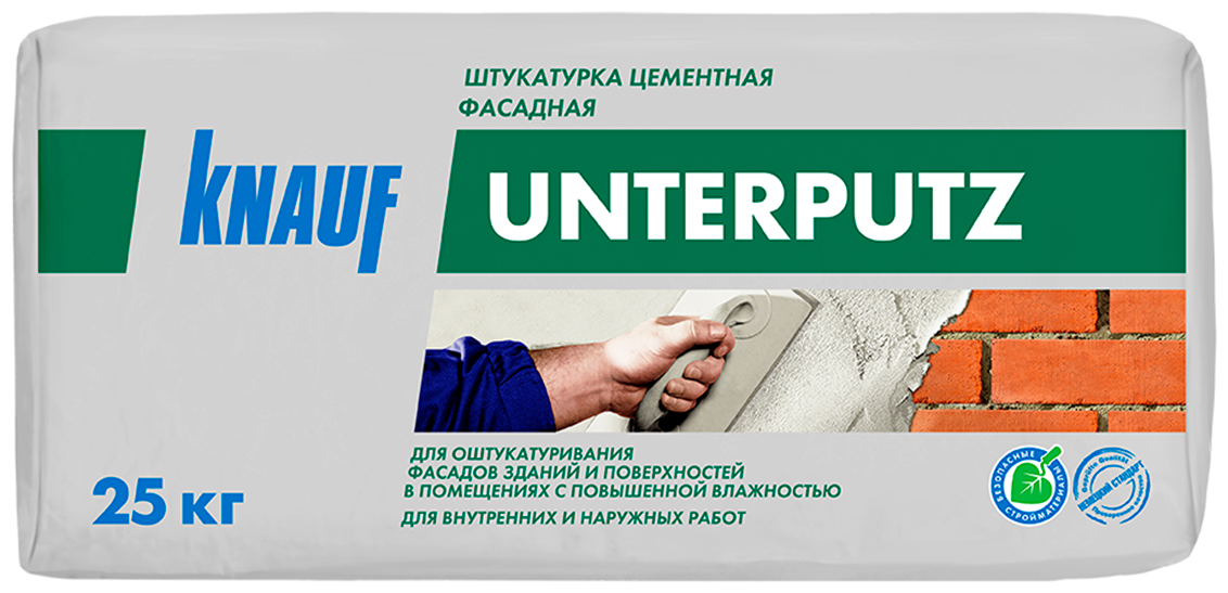 Штукатурка KNAUF Unterputz 25 кг серый