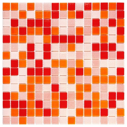 Мозаика смешанного цвета чип 20 стекло Alma CES/187(m) квадрат