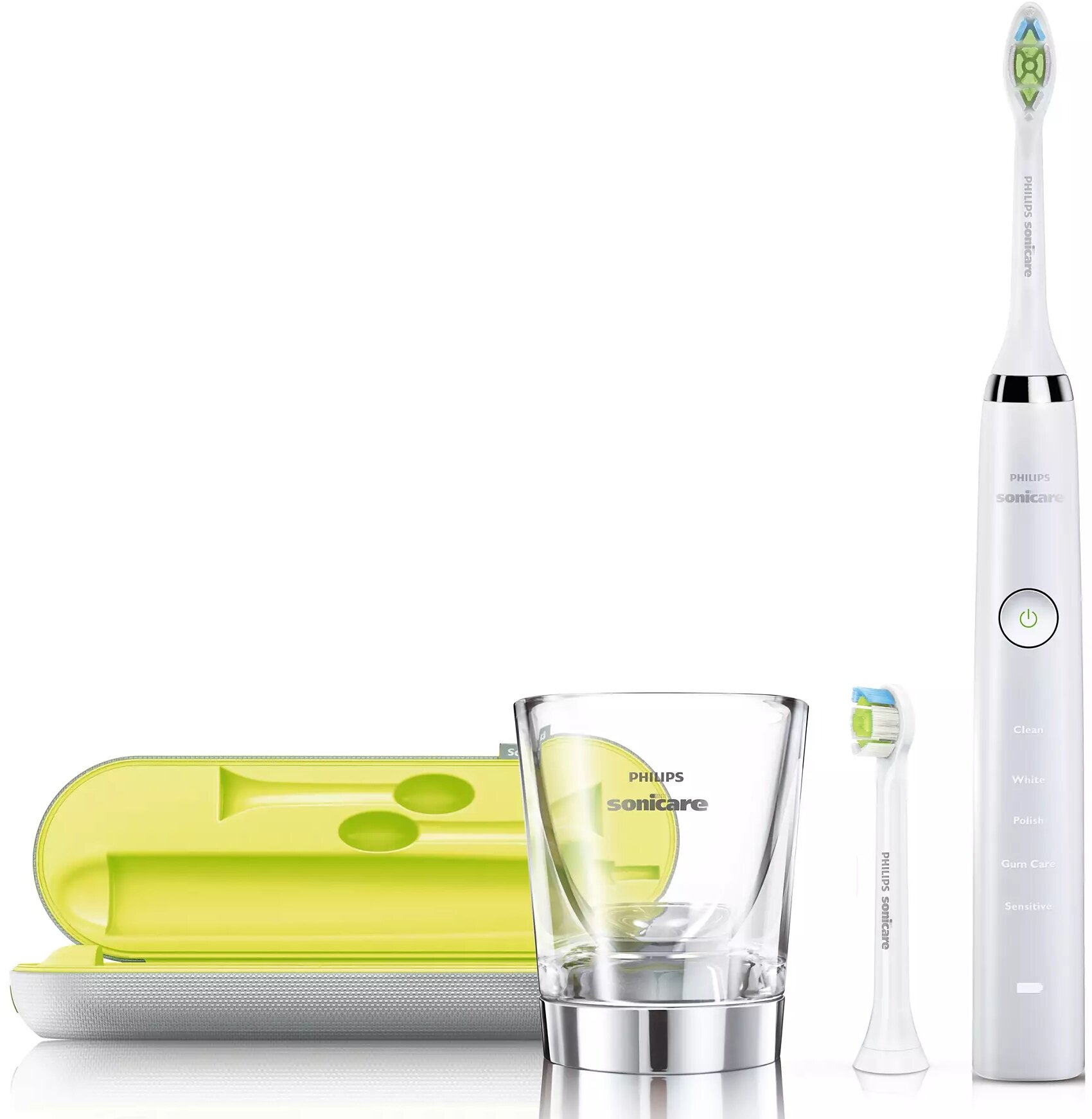 Электрическая зубная щетка Philips Sonicare DiamondClean (HX9332/04) White (Белый)