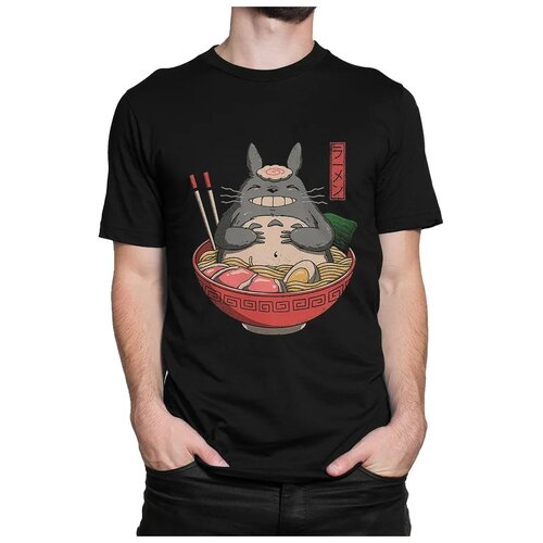 фото Футболка dream shirts тоторо размер xs, черный