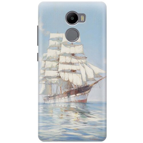 фото Cиликоновый чехол идеальный парус на xiaomi redmi 4 / сяоми редми 4 re:pa