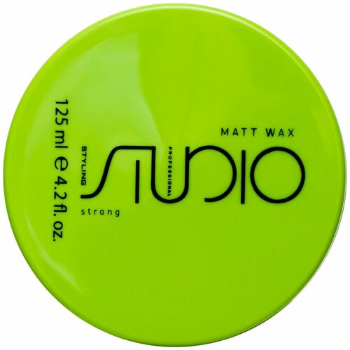 Kapous Воск STUDIO Professional Styling Matt Wax, сильная фиксация, 125 мл, 200 г