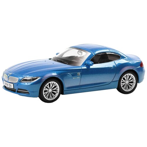 Легковой автомобиль RMZ City BMW Z4 (444001) 1:43, 12.5 см, синий машинка металлическая uni fortune rmz city 1 43 bmw m5 без механизмов 2 цвета синий белый 10 10х