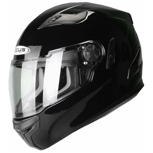 фото Шлем интеграл zeus zs-813a черный глянец zeus helmet