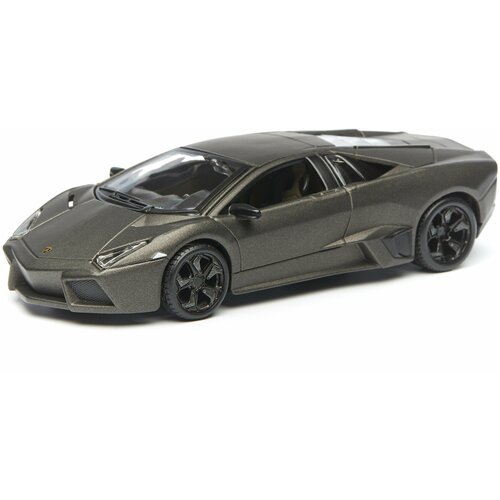 Bburago Коллекционная машинка 1:32 PLUS Lamborghini Reventon темно-серый металлик bburago 1 32 lamborghini reventon simulation alloy car model plexiglass dustproof display base package collecting gifts