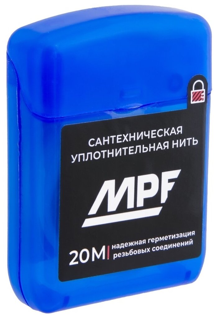 Нить сантехническая для резьбовых соединений MPF 100 м (5  по 20 м)