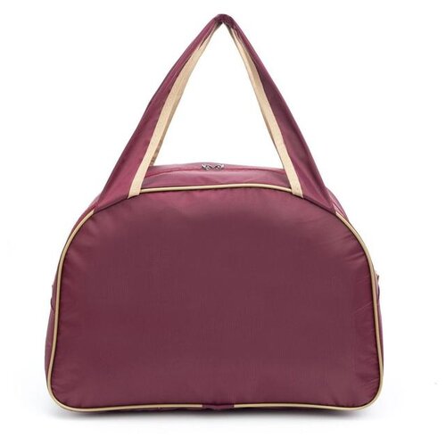 фото Сумка спортивная, отдел на молнии, наружный карман, цвет бордовый/золотистый 6885724 .