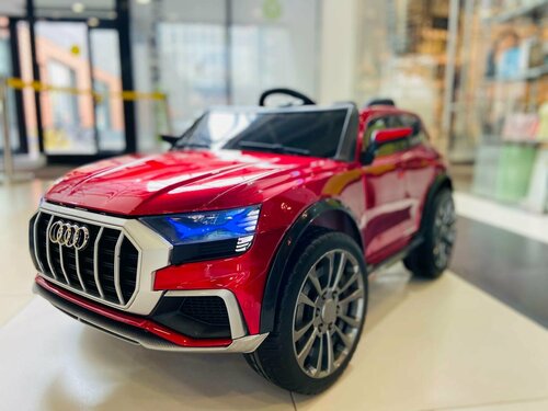 Электромобиль детский AUDI JM-2088 красный