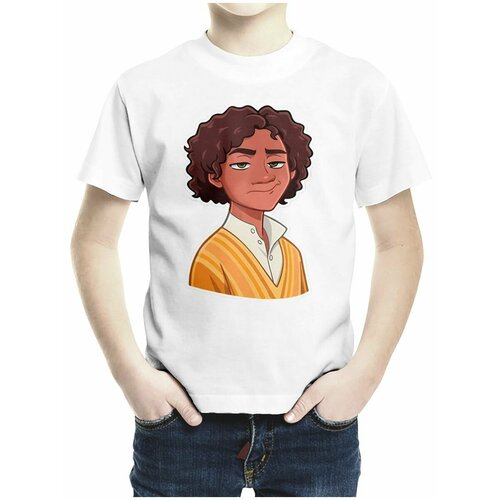 фото Футболка каждому своё, размер 128, белый