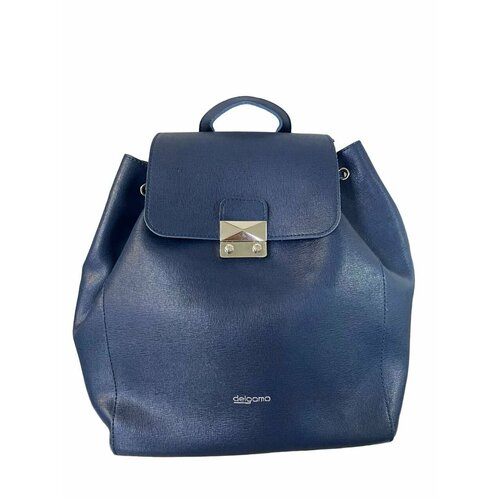 Рюкзак , синий сумка женская поясная тм bb1 натуральная кожа розовая