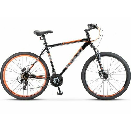 фото Велосипед stels navigator-700 d 27.5” f020, рама 21” чёрный/красный [lu096009-lu088953]