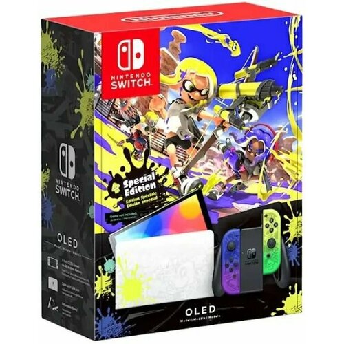 Nintendo Игровая приставка Nintendo Switch OLED Splatoon 3 Edition 4197600₽
