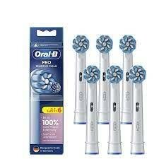 Насадки для зубной щетки ORAL-B PRO SENSITIVE CLEAN 6PC, белый