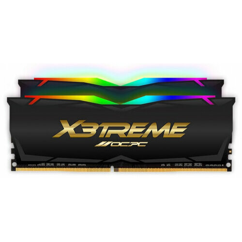 Оперативная память Ocpc DDR4 X3 RGB 16Gb (8Gbx2) 3600Mhz CL18, BLACK LABEL (MMX3A2K16GD436C18BL)