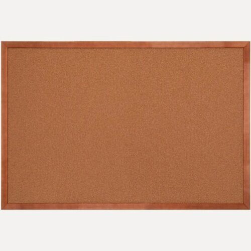 Изображение товара Доска пробковая Комус 100х150 Premium деревян. рама