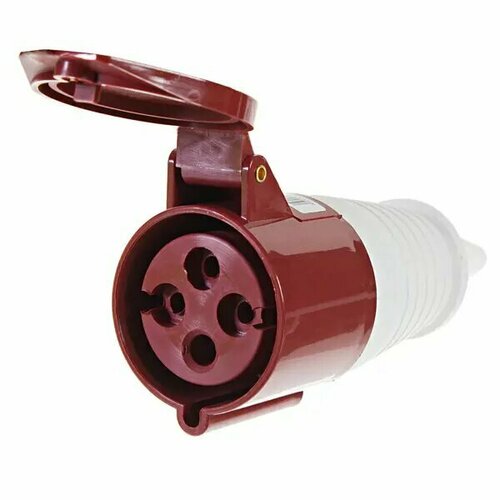 Розетка силовая переносная IEK заземление 32 А 380 В 1206₽