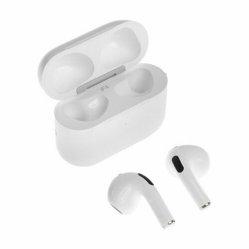 Наушники i4 беспроводные вкладыши шумоподавление ВТ 50 30270 мАч белые 206400₽