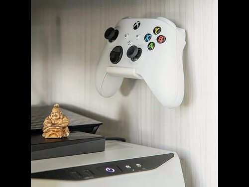 Изображение товара 2шт вешалки для геймпадов Xbox (белые с дюбелями)