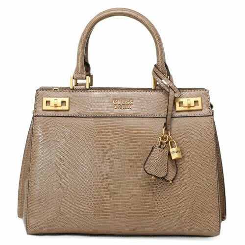 Сумка тоут GUESS, бежевый сумка тоут guess katey tote коричневый