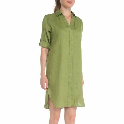 Платье Maison David, размер XL, зеленый шуба maison david размер xl зеленый