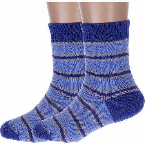 Носки Альтаир 2 пары, размер 12, голубой, синий носки альтаир 2 пары размер 12 зеленый голубой