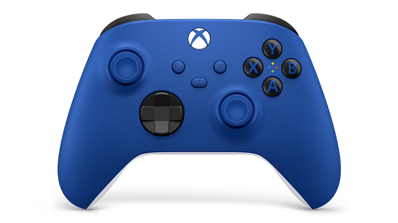 Геймпад Microsoft Xbox Series Wireless Controller , Bluetooth, Shock Blue(синий)