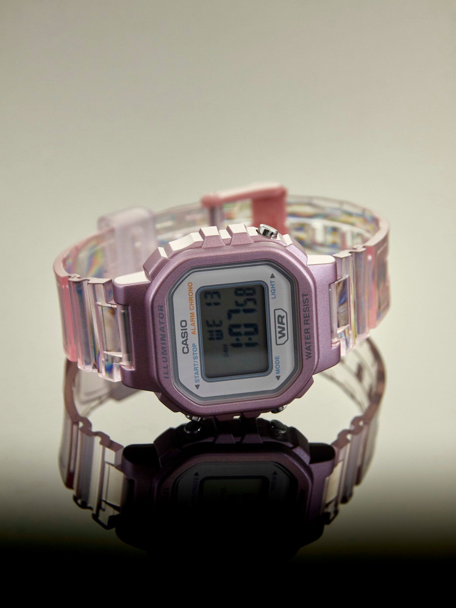 Наручные часы CASIO Спорт, розовый — фото 1