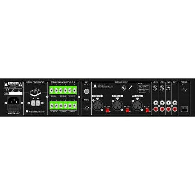 Микшер-усилитель универсальный CMX Audio DA-240MT — фото 1