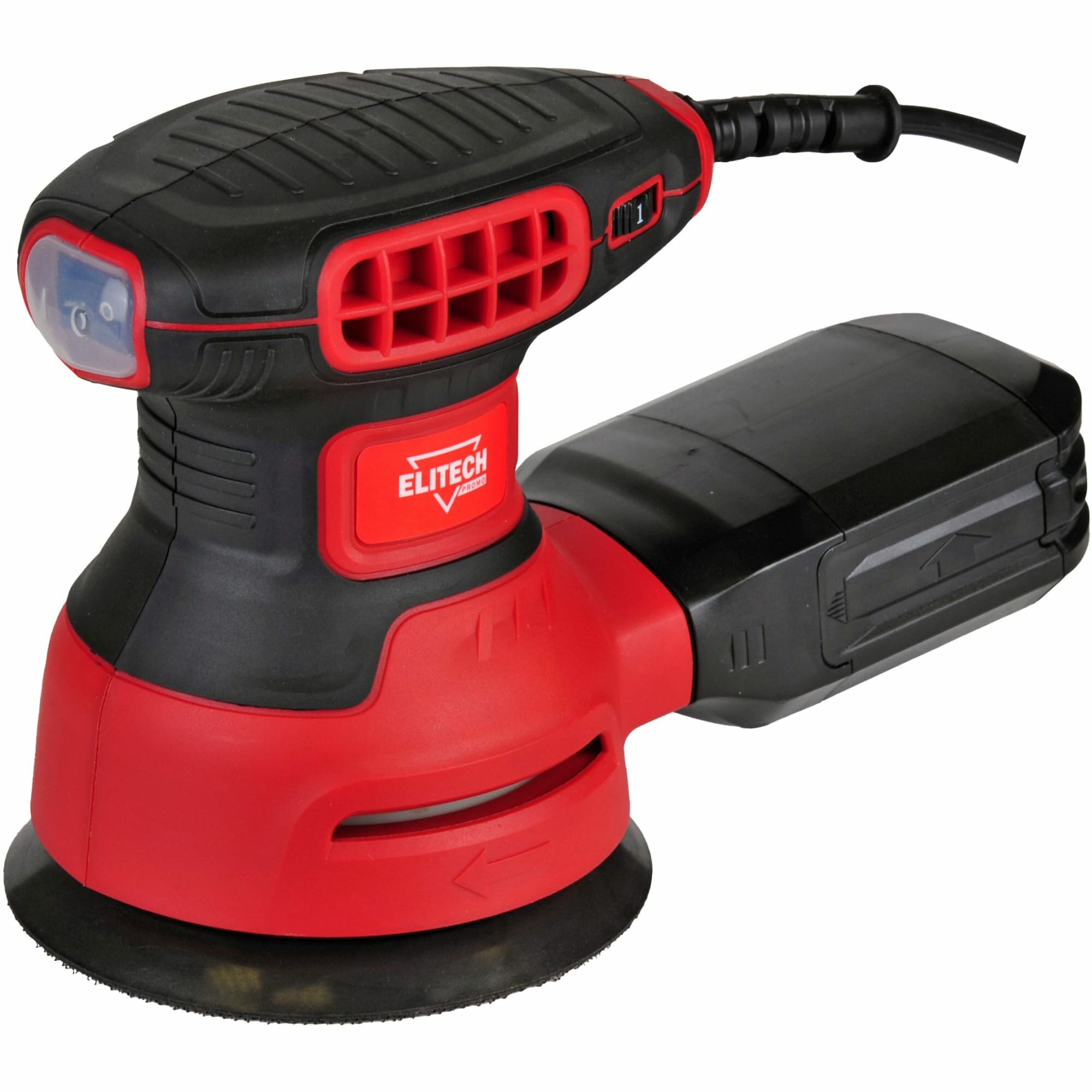 Эксцентриковая шлифмашина Elitech МШЭ 0312Э, 350 Вт, 125 мм (85098187)