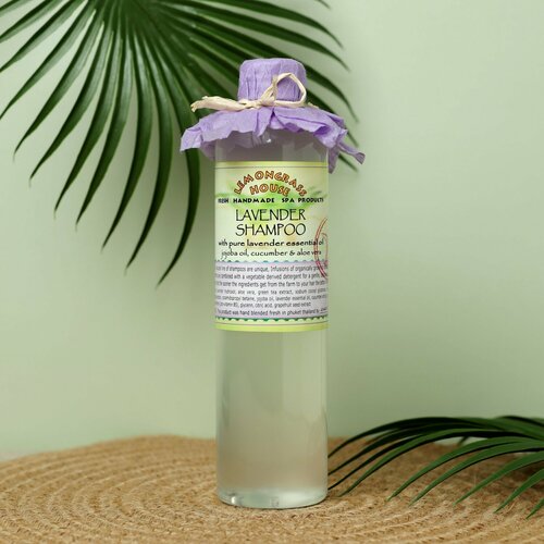 Шампунь для волос 260мл Лаванда от Lemongrass House Таиланд Универсальный натуральный безсульфатный с успокаивающим эфирным маслом лаванды без силиконов и парабенов 1932₽